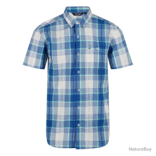 CHEMISETTE DEAKIN BLEU - 2XL - REGATTA