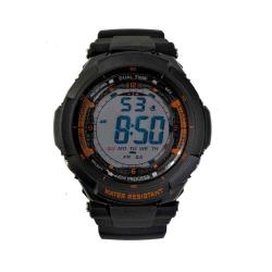 MONTRE ETANCHE NOIRE MULTIFONCTIONS