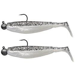 LEURRE MONTE GBUMP 10.5CM X2 - SALT&PEPER - GUNKI