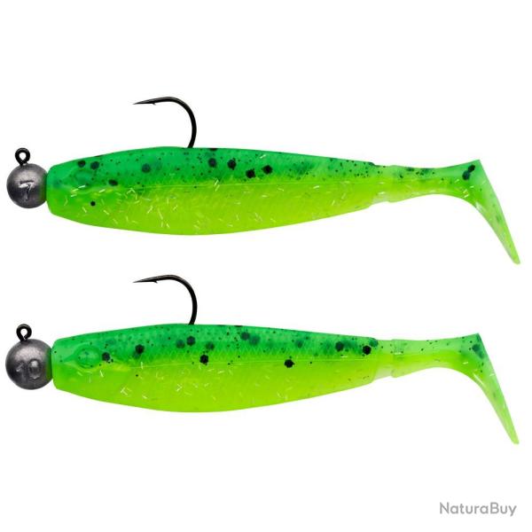 LEURRE MONTE GBUMP 10.5CM X2 - LIME CHARTREUSE PEPPER - GUNKI