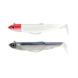 LEURRE BM70 DOUBLE OFF SHORE 6GR - WHITE/RED + ELECTRIC BLUE - FIIISH