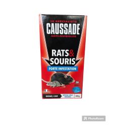 BLOC RATS SOURIS FORTE INFESTATION 300GR - CAUSSADE