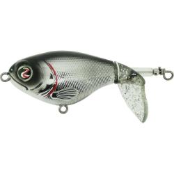 LEURRE WHOPPER PLOPPER 6CM 6,5G - CHROME BLACK - RIVER2SEA
