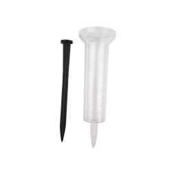 PLUVIOMETRE PLASTIQUE AVEC PIED 44CM - 