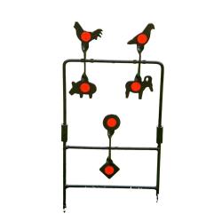 6 CIBLES TOURNANTES METALLIQUES - 