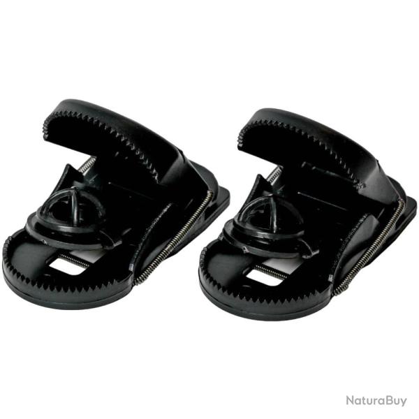 TAPETTES A SOURIS EN PLASTIQUE X2 - 