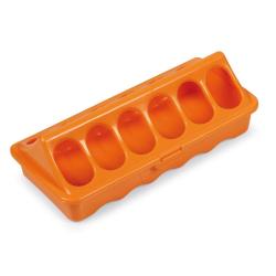 MANGEOIRE PLASTIQUE ORANGE - 30cm - GAUN