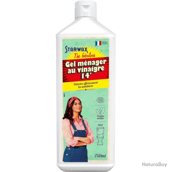 GEL MENAGER AU VINAIGRE 14� 750ML - 0.7500 - STARWAX THE FABULOUS