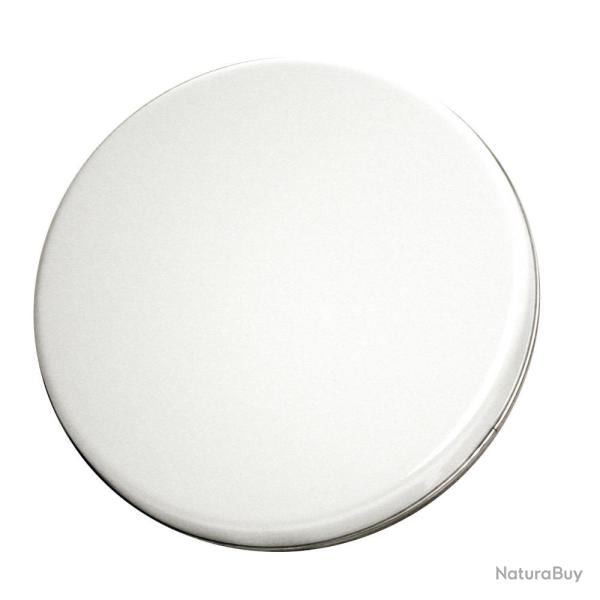 CACHE PLAQUE EMAIL BLANC D20 CM - BAUMALU