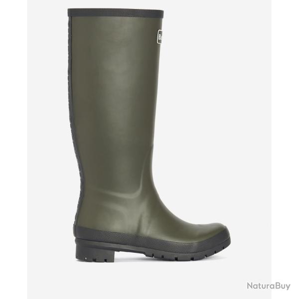 BOTTE FEMME ABBEY OLIVE BARBOUR