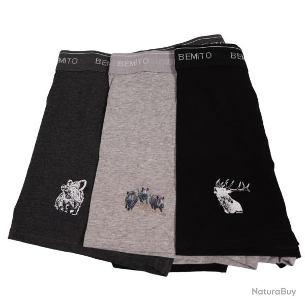 LOT DE 3 BOXERS CHASSE BARTAVEL