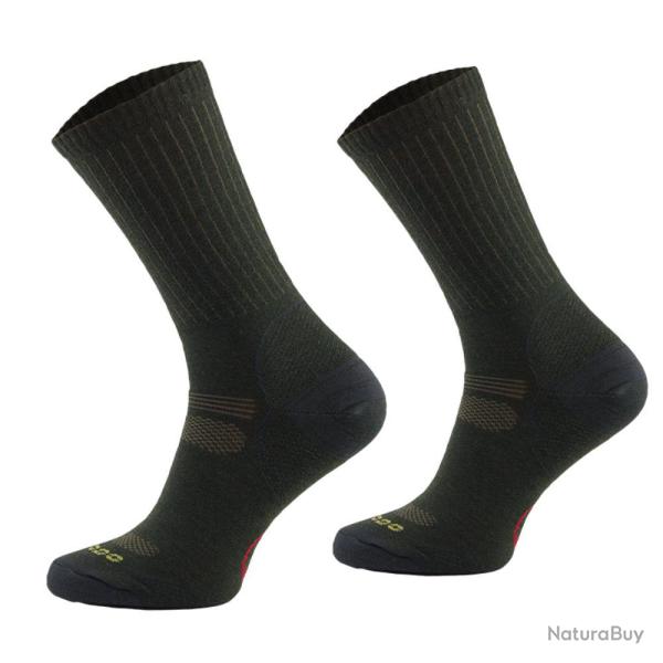CHAUSSETTES ANTI TIQUES KAKI - 43/46 - 