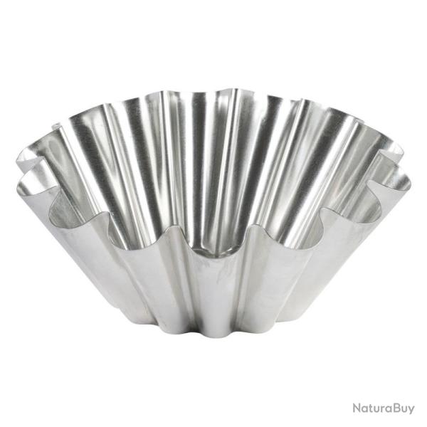 MOULE A BRIOCHE GROSSES CTES EN FER BLANC - GOBEL