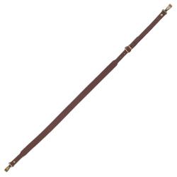 BRETELLE CUIR MOUSQUETON LUXE - 