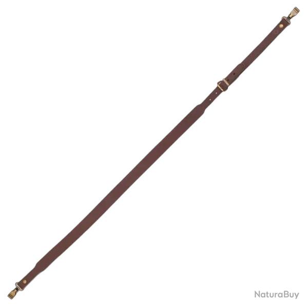 BRETELLE CUIR MOUSQUETON LUXE - 