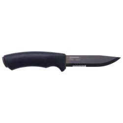 POIGNARD BUSHCRAFT S BLACK BLADE SRT - MORAKNIV