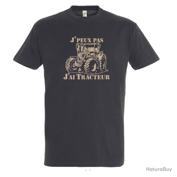 TEE SHIRT ENFANT JPEUX PAS TRACTEUR - 9/11 ANS - BARTAVEL