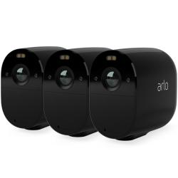 PACK 3 CAMERAS ESSENTIAL SPOTLIGHT - Noir - ARLO