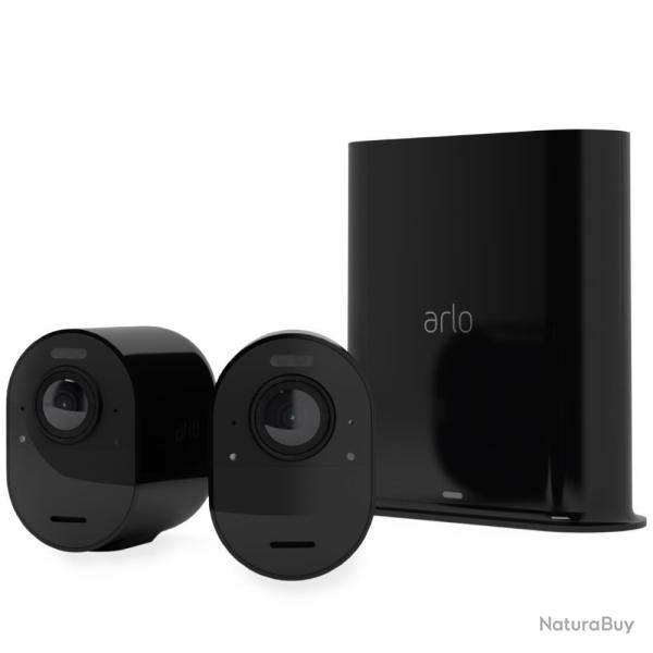 PACK 2 CAMERAS ULTRA 2 - Noir - ARLO