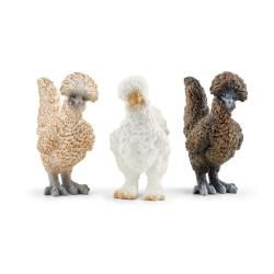 FIGURINE TRIO DE POULES - SCHLEICH