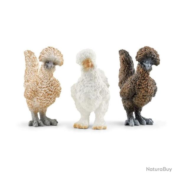 FIGURINE TRIO DE POULES - SCHLEICH