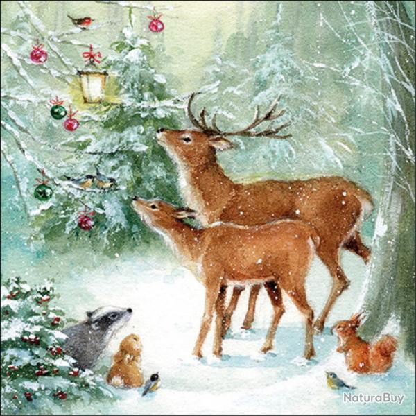 SERVIETTE FETE DE LA FORET - AMBIENTE