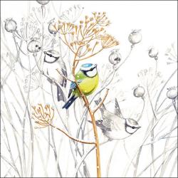 SERVIETTE PETITS OISEAUX - AMBIENTE