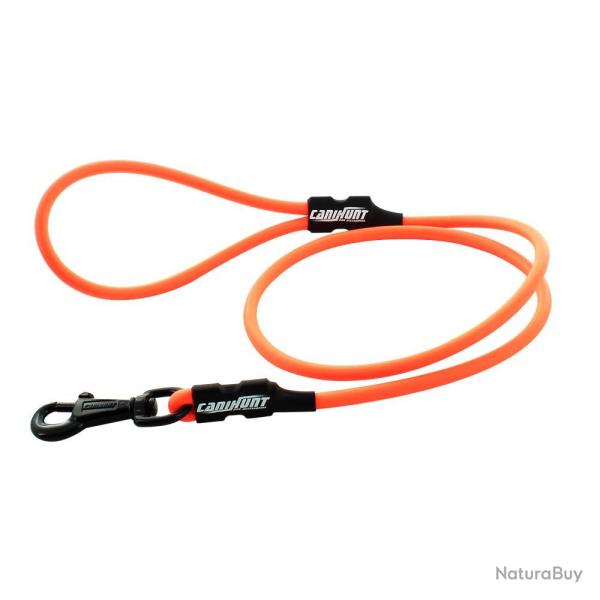 LAISSE PVC XTREME FIRST ORANGE 1.20M - CANIHUNT