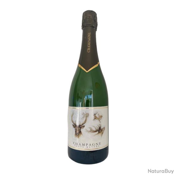 BOUTEILLE DE CHAMPAGNE CERF - 0.0080 - CHAMPAGNE PAUL POTHELET