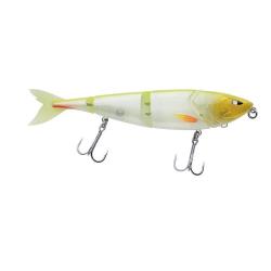 SWIMBAIT ARTICULE ZILLA SWIMMER 19CM - WHITE CHARTREUSE - BERKLEY