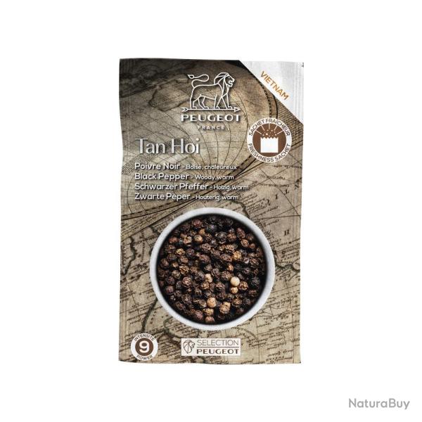 POIVRE NOIR TAN HOI 140G X7 SACHETS - PEUGEOT SAVEURS