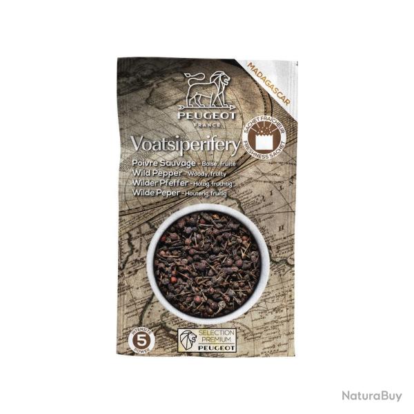POIVRE NOIR VOATSIPERIFERY 60G X3 SACHETS - PEUGEOT SAVEURS