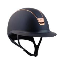 CASQUE MISS SHADOWMATT BLEU/ROSE GOLD - S - SAMSHIELD