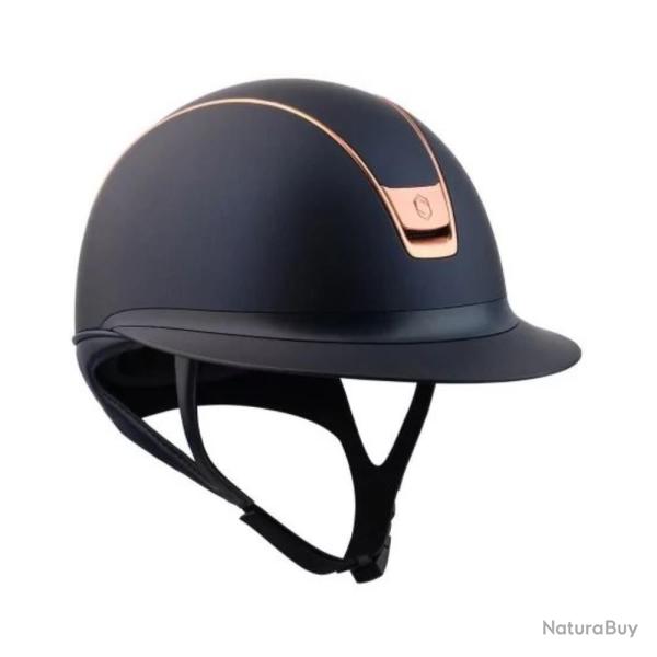 CASQUE MISS SHADOWMATT BLEU/ROSE GOLD - S - SAMSHIELD