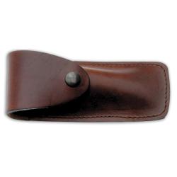 ETUI EN CUIR MARRON - LE SABOT
