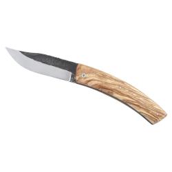 COUTEAU BARIBAL OLIVIER LAME ASPECT MARTELE 12CM - LE SABOT