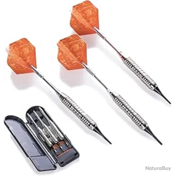 3 FLECHETTE POINTE PLASTIQUE 400 - UNICORN