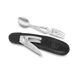 ETUI CUIR COUTEAU+FORKSPINNER LE THIERS - C DOZORME