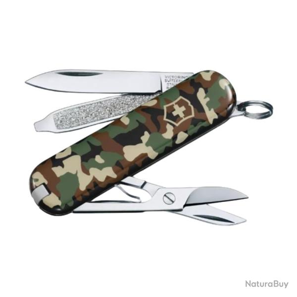 COUTEAU SUISSE CLASSIC CAMO 7 FONCTIONS - VICTORINOX