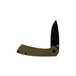COUTEAU ONSET LAME NOIR MANCHE VERT - BUCK
