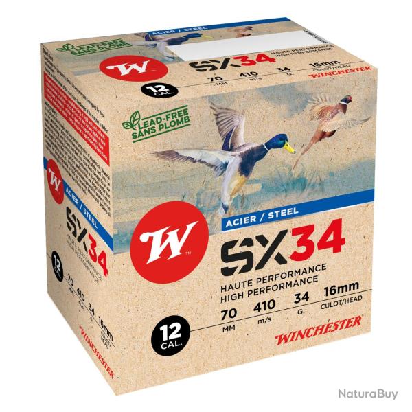 CARTOUCHES SX34 12 70 34G HP N WINCHESTER