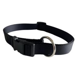 COLLIER NYLON NOIR - 40/55CM - 