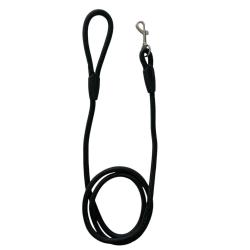 LAISSE NYLON RONDE NOIRE 2M - 2m - 