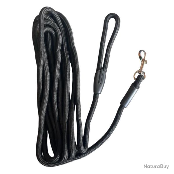 LAISSE NYLON RONDE NOIRE 5M - 5m - 