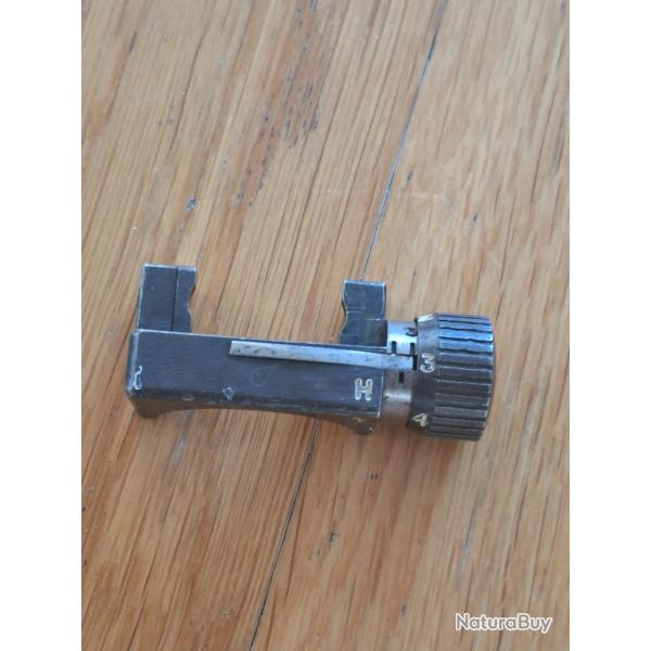 Correcteur de hauteur de tir pour k31 Suisse