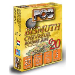 CARTOUCHES BISMUTH CHEV 20/70 24G N2 BJ - FOB
