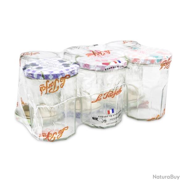 POTS A CONFITURE 385ML D82 X6 - LE PARFAIT