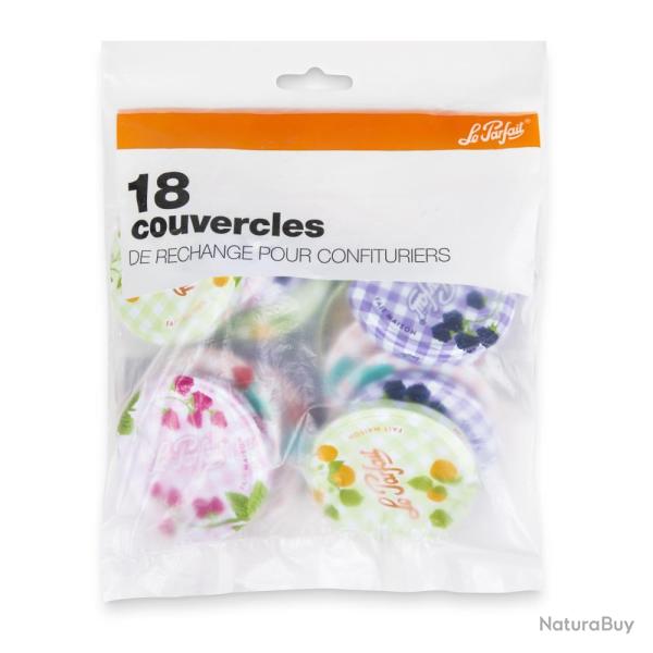 COUVERCLES CONFITURIER D82 X18 - LE PARFAIT