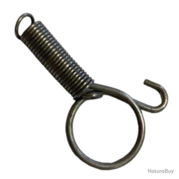 Lot 5 Ressorts Inox + Protections Pour Bâche Piscine – Acier 304 Résistant, Anneau D Et Stoppeur, Universel Toutes Marques
