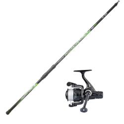 ENSEMBLE TRUITE TELESCOPIQUE FISH INSTINCT FANTASY TELETROUT 3M + MOULINET MEKA EFI RD - SRT